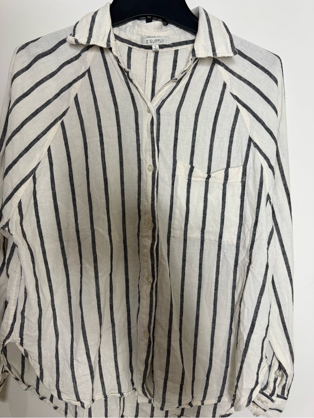 Z-SUPPLY PERFECT LINEN STRIPE TOP - Picture 4 of 9